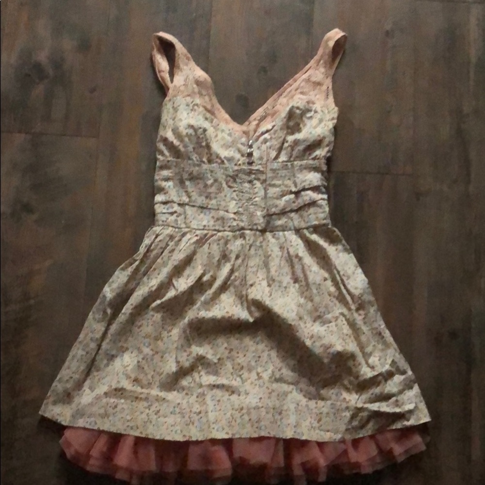 EUC Free People Ruffle Dress Size 10